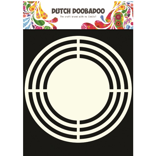 Moldes Doobadoo Art Circle