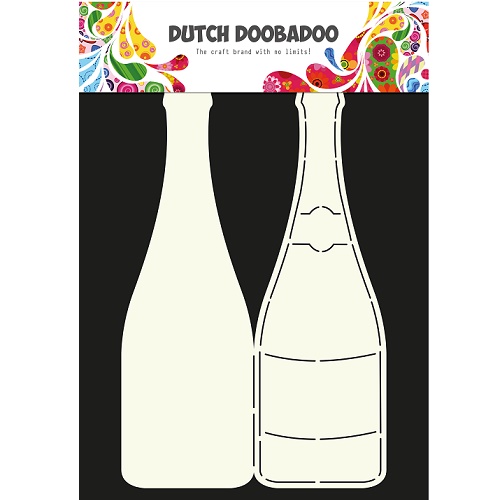 Moldes Doobadoo Card Art Champagne