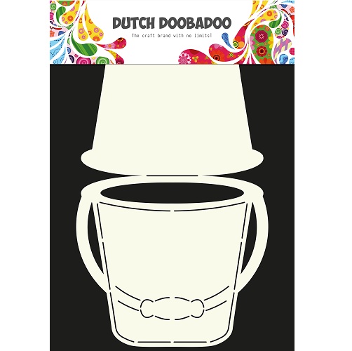 Moldes Doobadoo Card Art Bucket