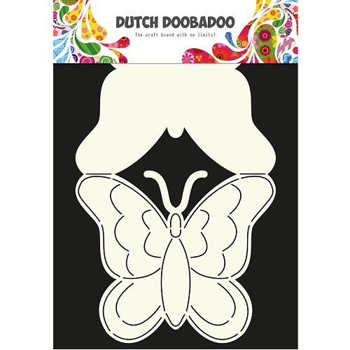 Moldes Doobadoo Card Art Butterfly