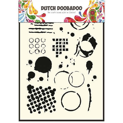 Stencil Doobadoo A5 Geometric