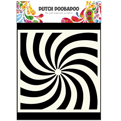 Stencil Doobadoo 15x15 Spiral