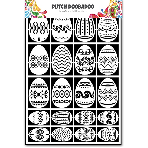 Aplicações de Papel Doobadoo A 5 Eggs