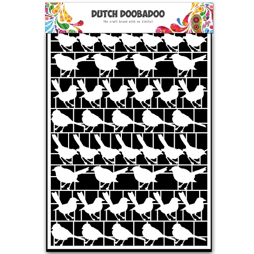 Aplicações de Papel Doobadoo A 5 Birds
