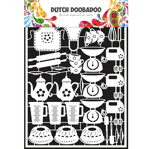 Aplicações de Papel Doobadoo A 5 Baking
