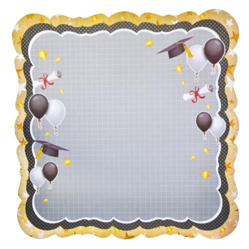 Papel de Scrapbook Recortado Balões