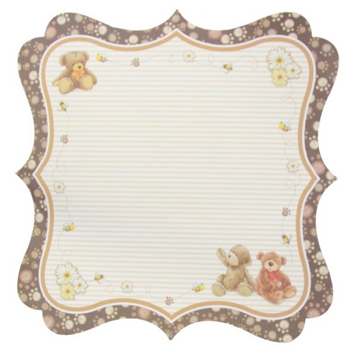 Papel de Scrapbook Recortado Ursos