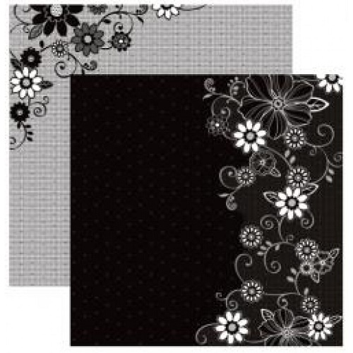 Papel de Scrapbook Flores
