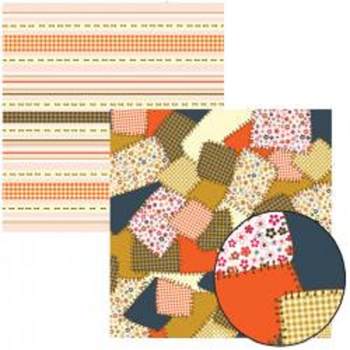 Papel de Scrapbook Patchwork