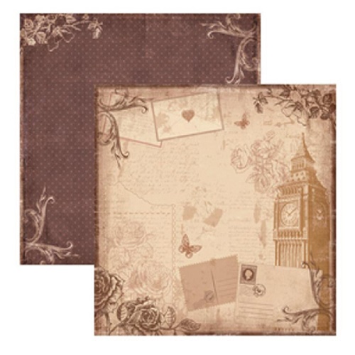 Papel de Scrapbook Viagem