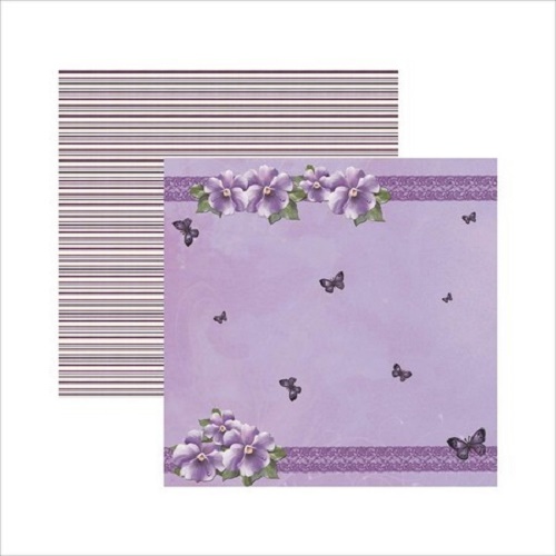 Papel de Scrapbook Amor Perfeito