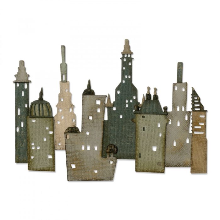 Sizzix Thinlits Die Set 18PK - Cityscape, Metropolis