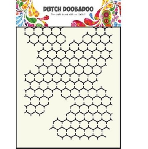 Stencil Doobadoo A5 Art Chicken Wire