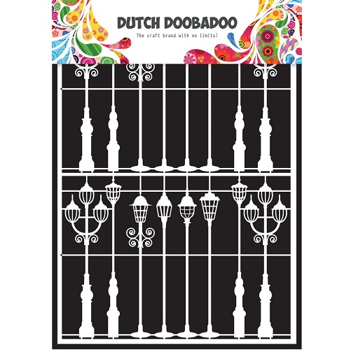 Aplicações de Papel Doobadoo A 5 Lantaarns