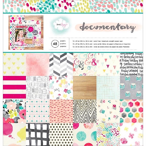 Bloco Documentary 30x30 (48 Folhas)