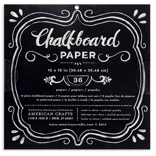 Bloco 30x30 Chalkboard