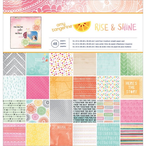 Bloco 30x30 Rise And Shine