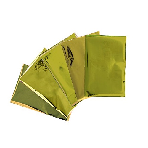 Folha Alumínio Ouro