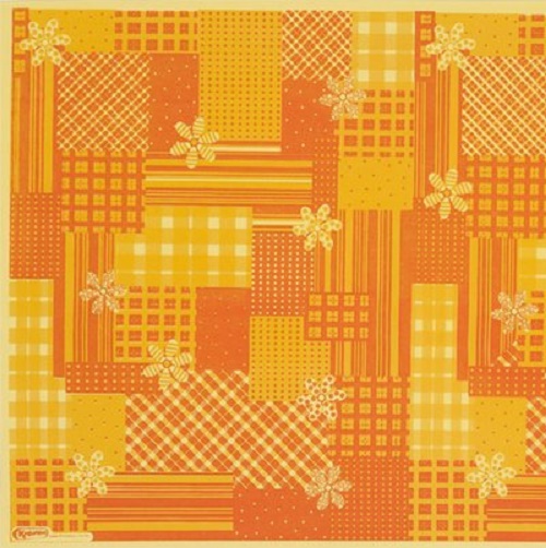 Eva Estampado Patchwork Amarelo