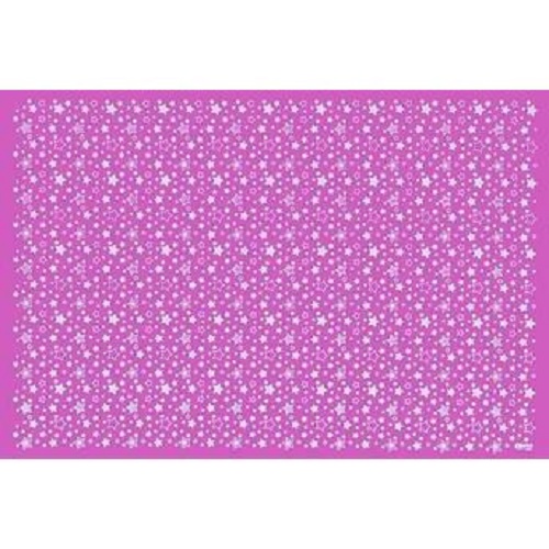 Eva Estampado Cor Estrelas Rosa Fluor