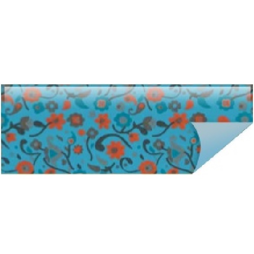 Eva Estampada Meia Estação Azul