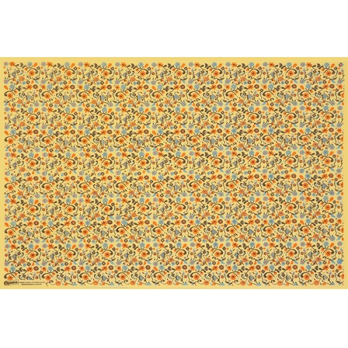 Eva Estampada Meia Estação Amarelo