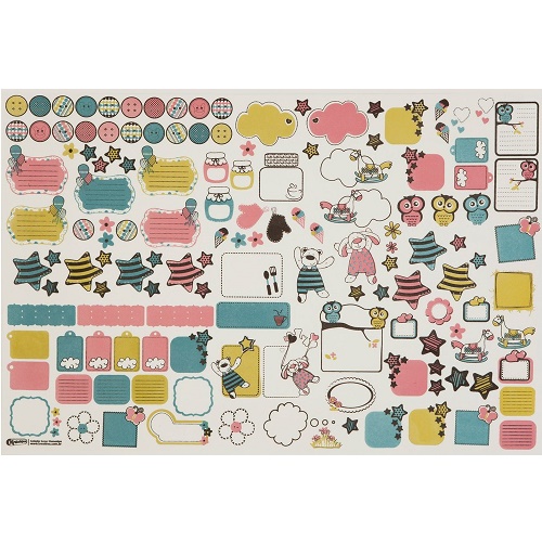 Eva Estampada Scrap Elementos Nº1