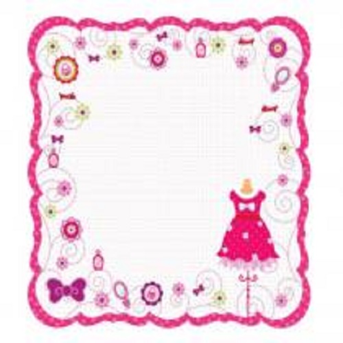 Papel de Scrapbook Recortado Vestido