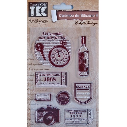 Carimbo de Silicone Viagem