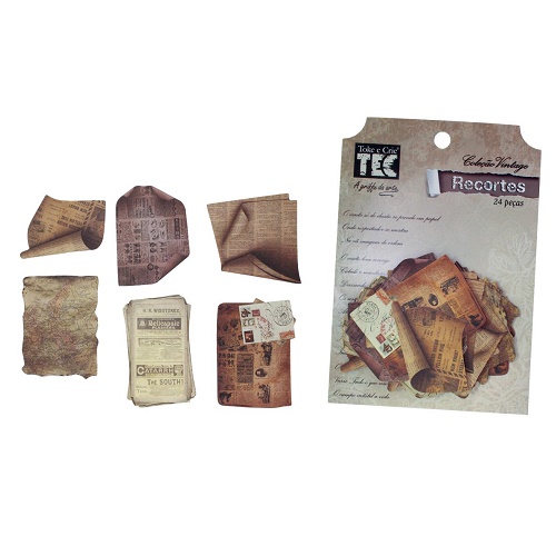 Recortes de Jornal 24 pçs