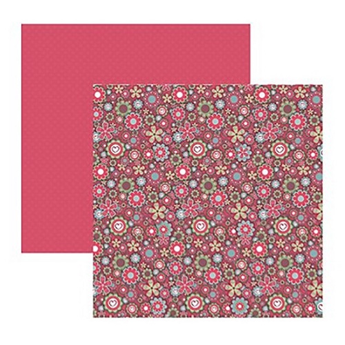 Papel de Scrapbook Amor II Floral