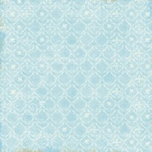 Papel de Scrapbook Simples Turquesa Estilizada