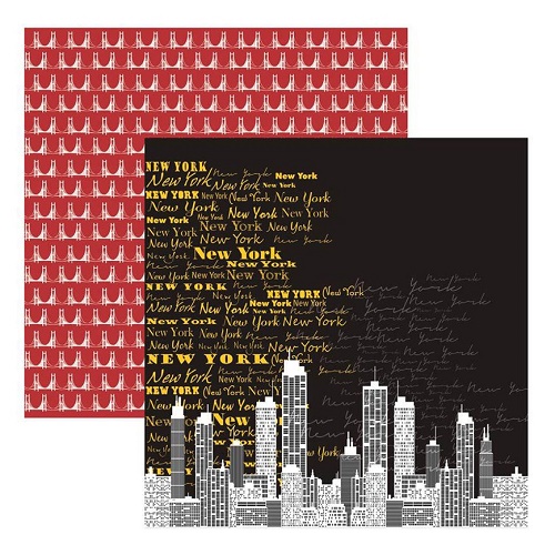 Papel de Scrapbook New York Cidade