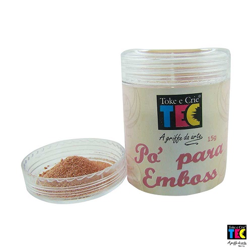 Pigmento P/ Alto Relevo Embossing Cobre