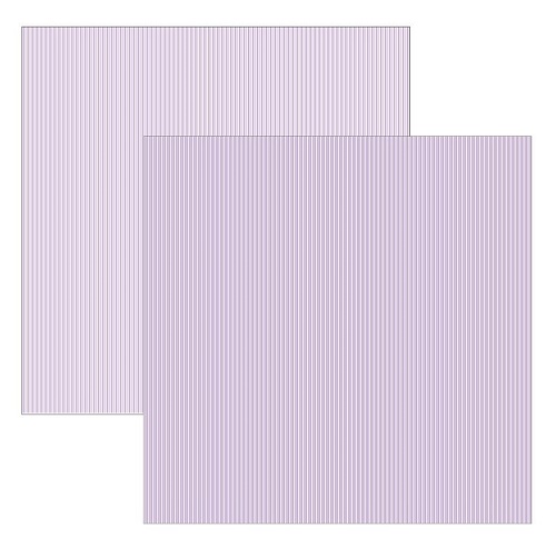 Papel de Scrapbook Lilás Listras