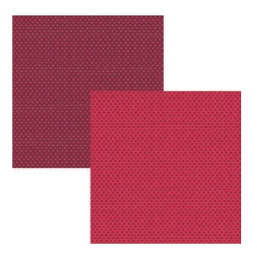 Papel de Scrapbook Vermelho Poá