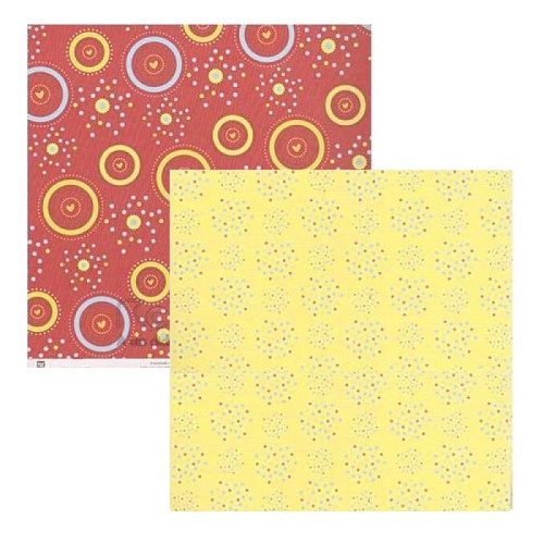 Papel de Scrapbook Círculos