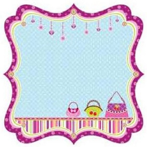 Papel de Scrapbook Recortado Bolsas