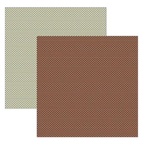 Papel de Scrapbook Verde Agua Poá