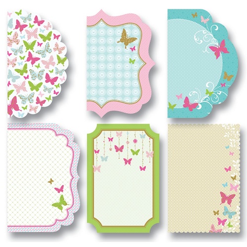 Design Papers Cuttties Borboletas