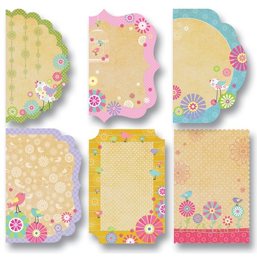 Design Papers Cuttties Passaros