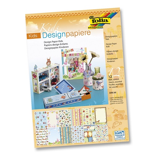 Bloco Design Paper Kids 150gr