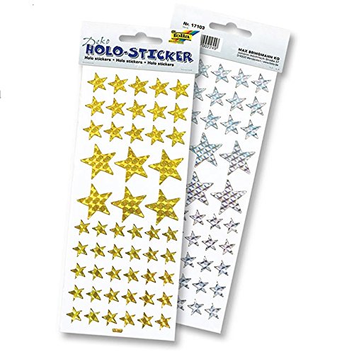 Stickers Hologramas Estrelas