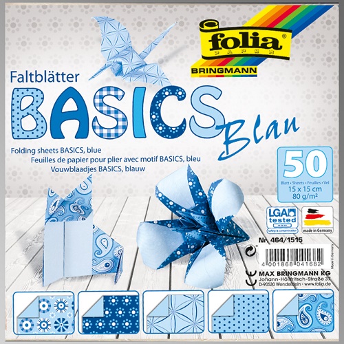 Bloco 15x15 80gr 50 Folhas Azul