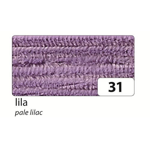 Chenille 8mm 50cm Lilás