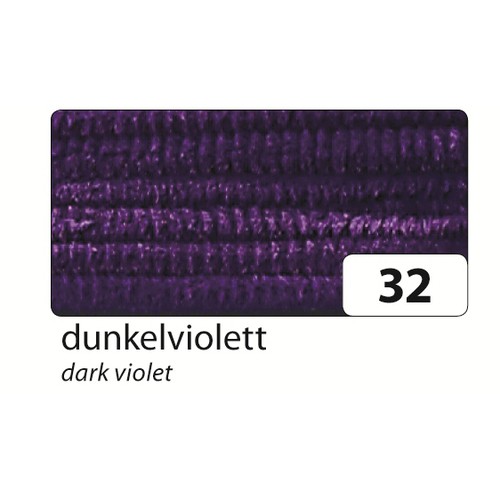 Chenille 8mm 50cm Violeta