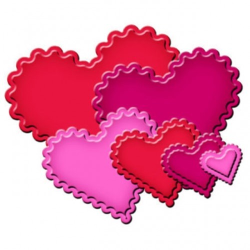 Cortante Classic Hearts