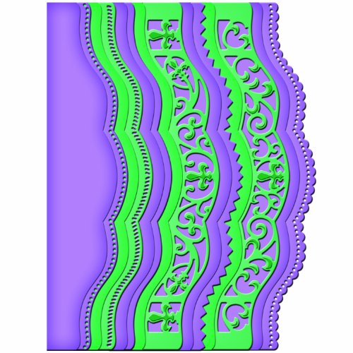 Cortante Scalloped Borders Two