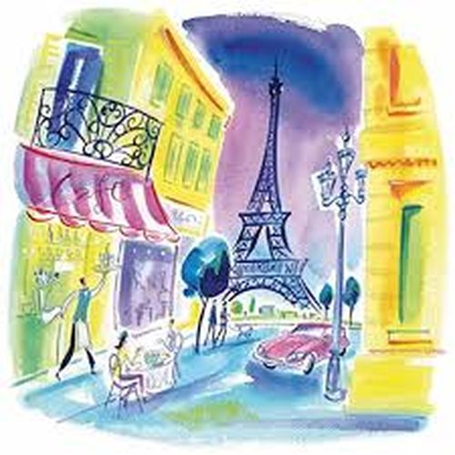 Guardanapo 33x33 Cest la Vie