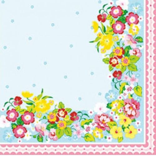 Guardanapo 33x33 Flores